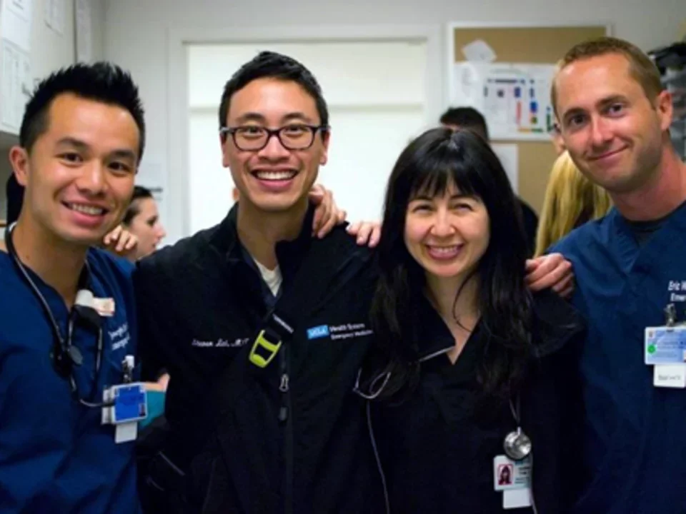Group of MD students